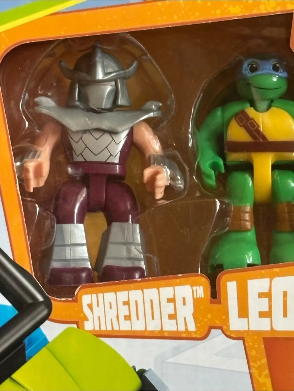 2016 Turtle Chopper Ninja Turtle Leo Shredder Mega Blox New-HTF